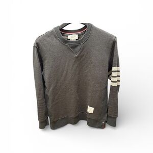 Thom Browne Charcoal Crewneck Sweater